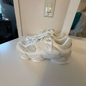 New Balance 9060 White Sneakers Womens 5 EU 37.5 Chunky Shoes NB 9060